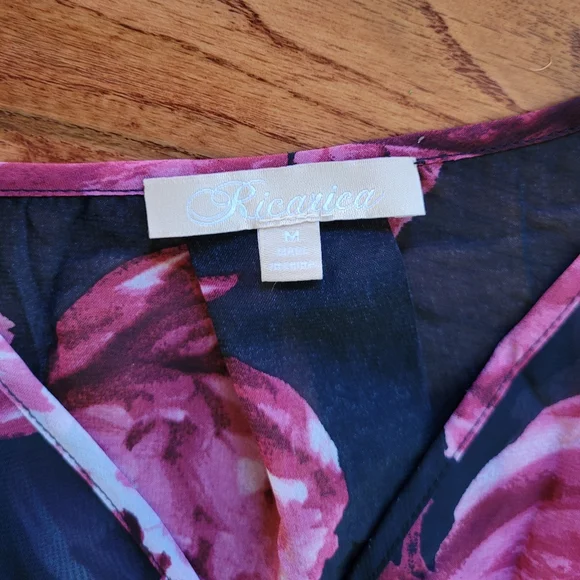 Ricarica Chiffon Floral dress - Picture 3 of 5